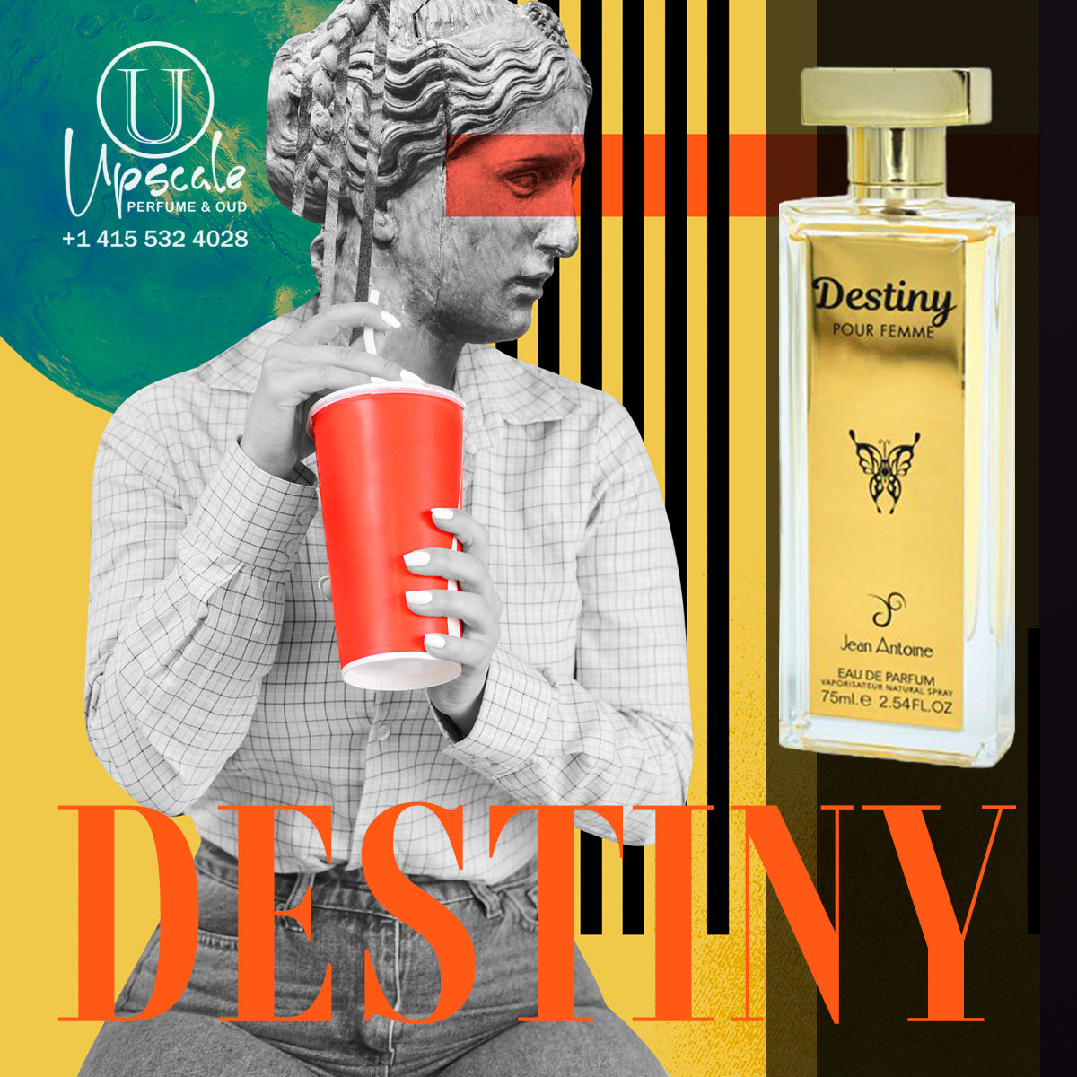  Jean Antoine Louis Eau De Parfum Spray for Men - 3.4 Fl Oz  (100 ml) عطر لويس : Beauty & Personal Care
