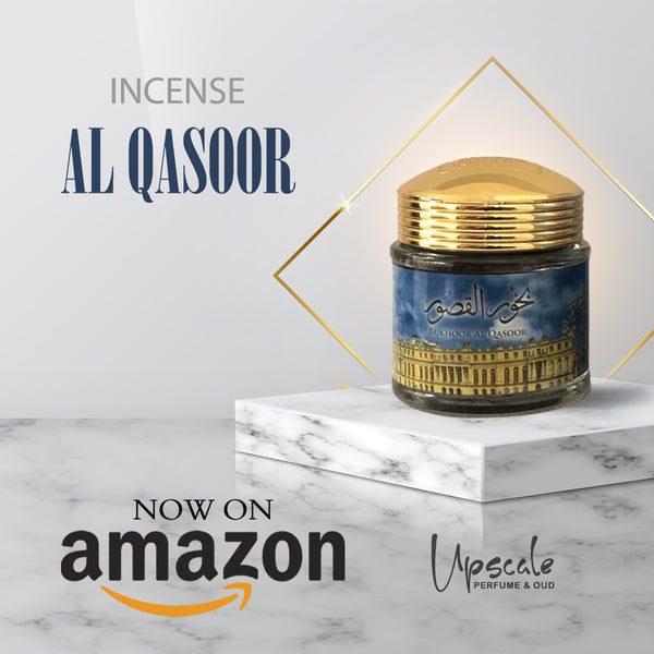 Incense Bakhoor Al.Qasoor (Palace Aroma Incense) 40G by Almas Perfumes, Royal Smell, Slow to Burn, Scent Lasts All Day Long