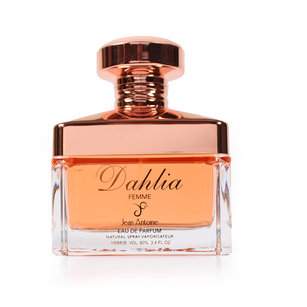 Dahlia Eau De Parfum Spray for Women By Jean Antoine - 3.4 Fl Oz