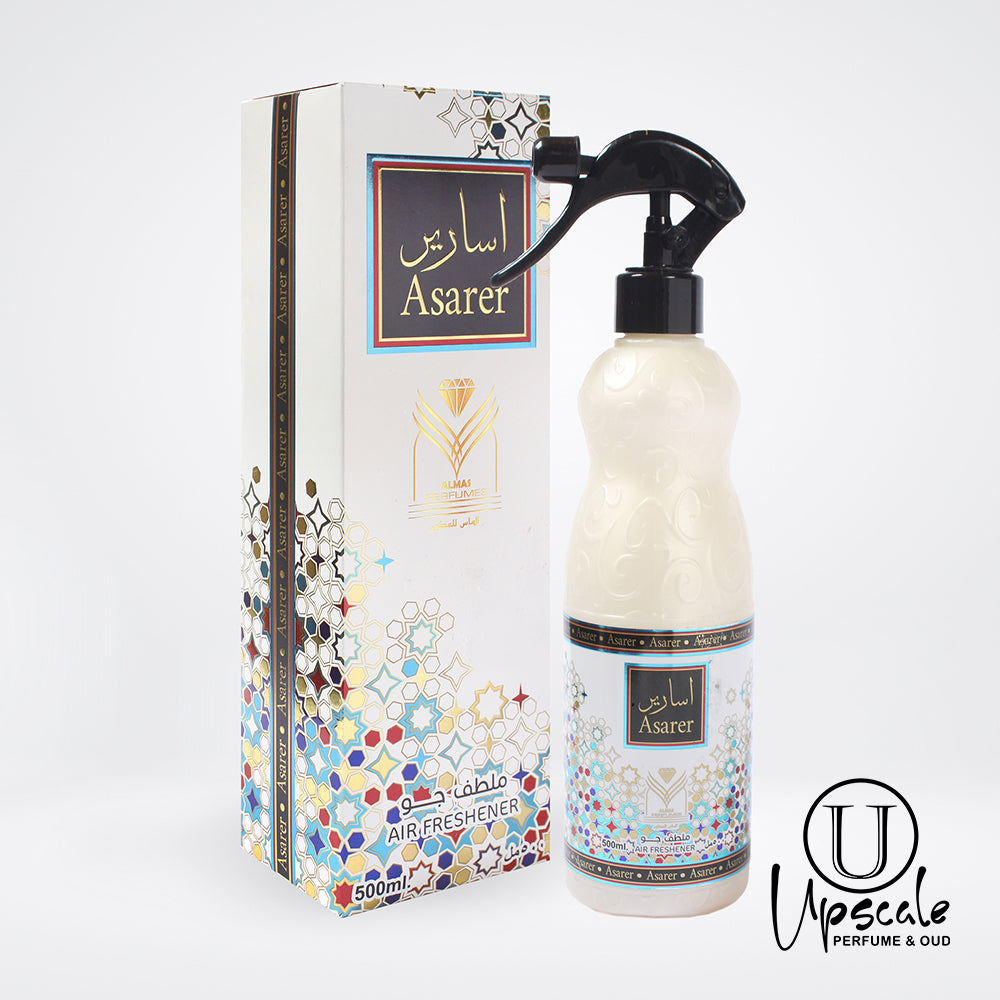 ASAREER (Shackles) 480ML: Natural Aged Musk Scent Air Freshener and Odor Eliminator Spray