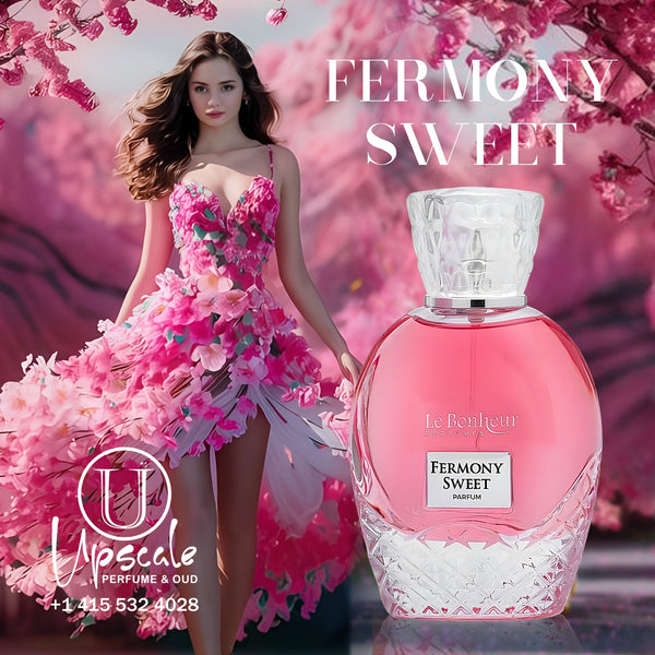 Fermony Sweet Le Bonheur Eau de Parfum for women 100 ML Is the epitome of feminine sophistication