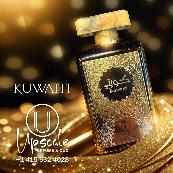 Kuwaiti Elegance Eau de Parfum: Natural Oud, Leather & Tropical Florals (3.4 oz) Unisex