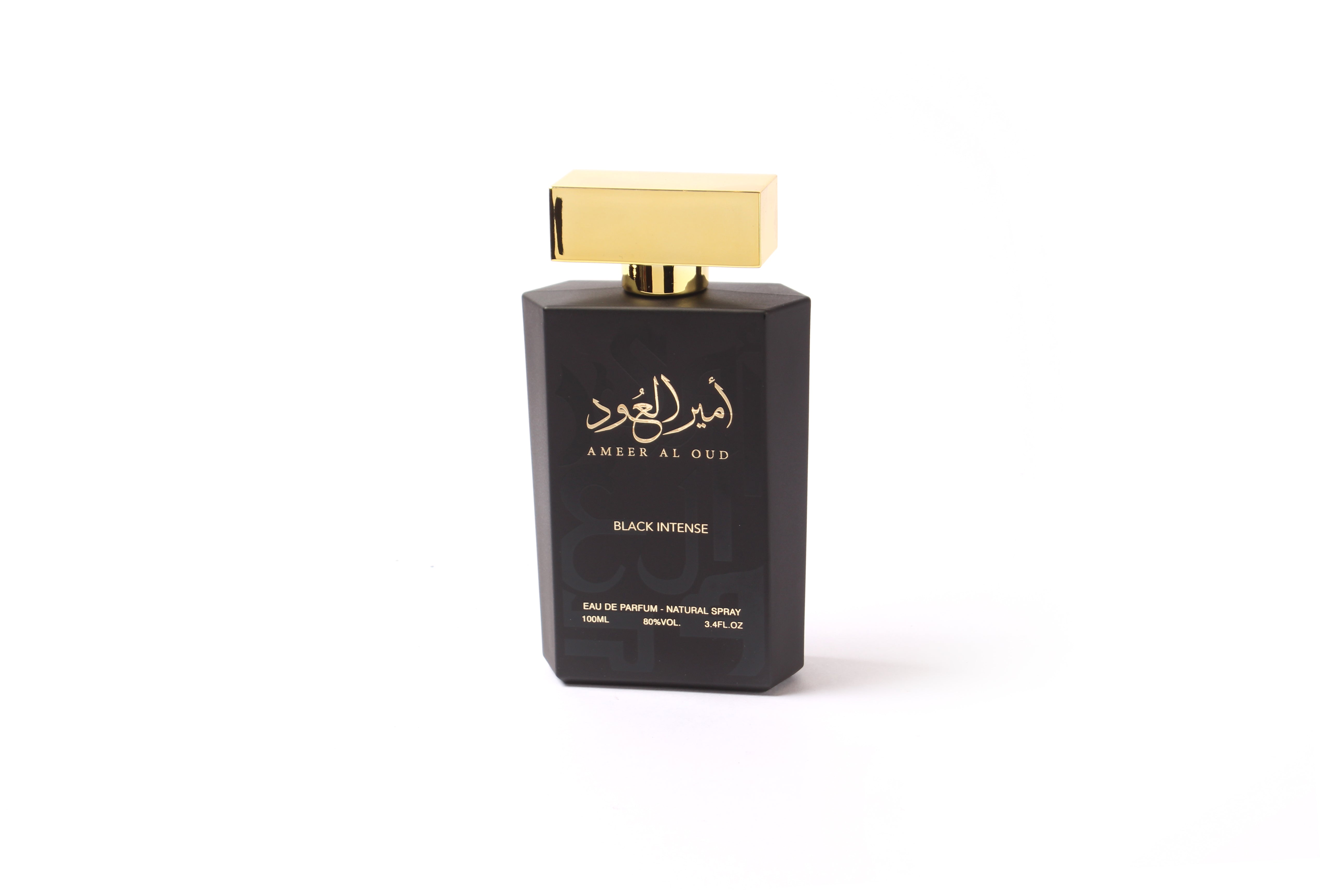 Ameer Al Oud Prince of Oudh Black Intense eau de perfume By Al Mas CO.Saudia Arabia 100ML saffron wood amber and vanilla notes